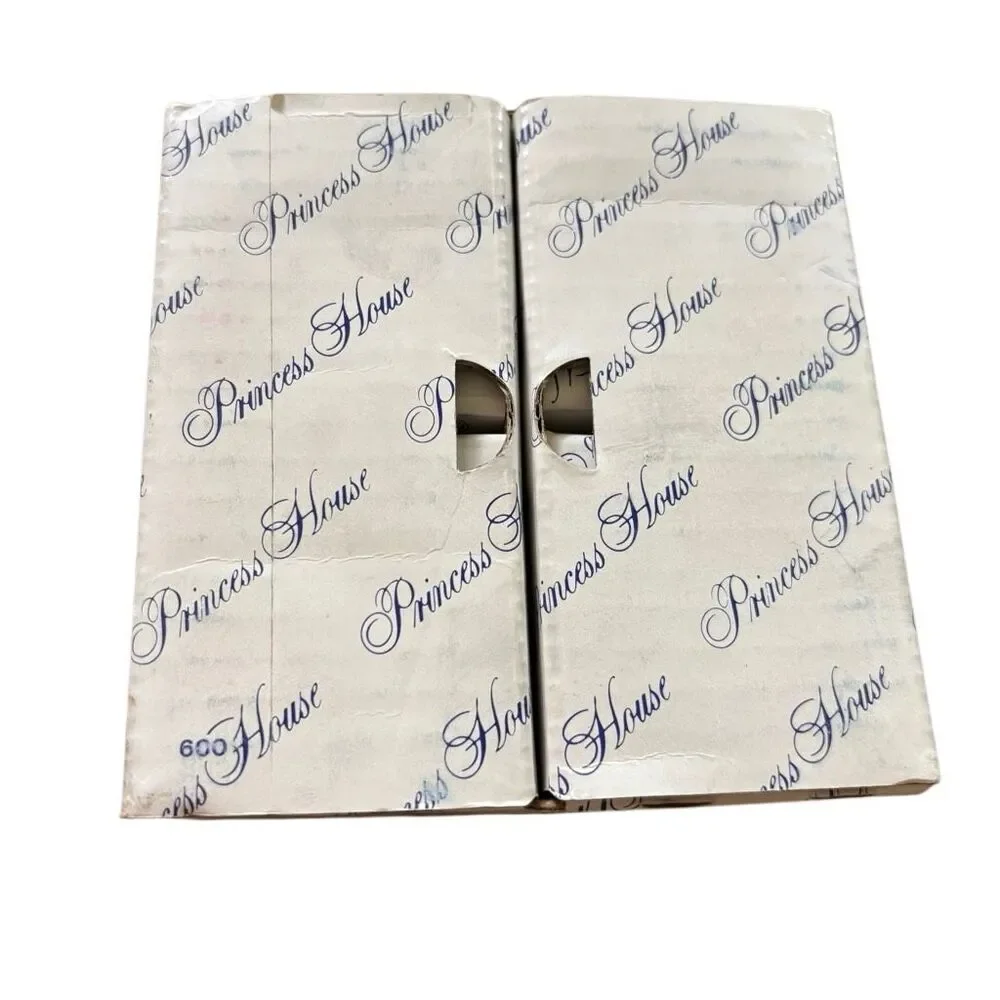 Princess House 4 Heritage Blossom Napkin Rings *NOS*